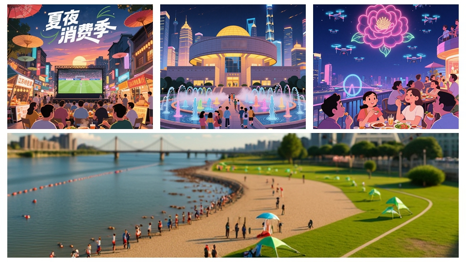组图|五个新场景看“热力十足”的夏日经济